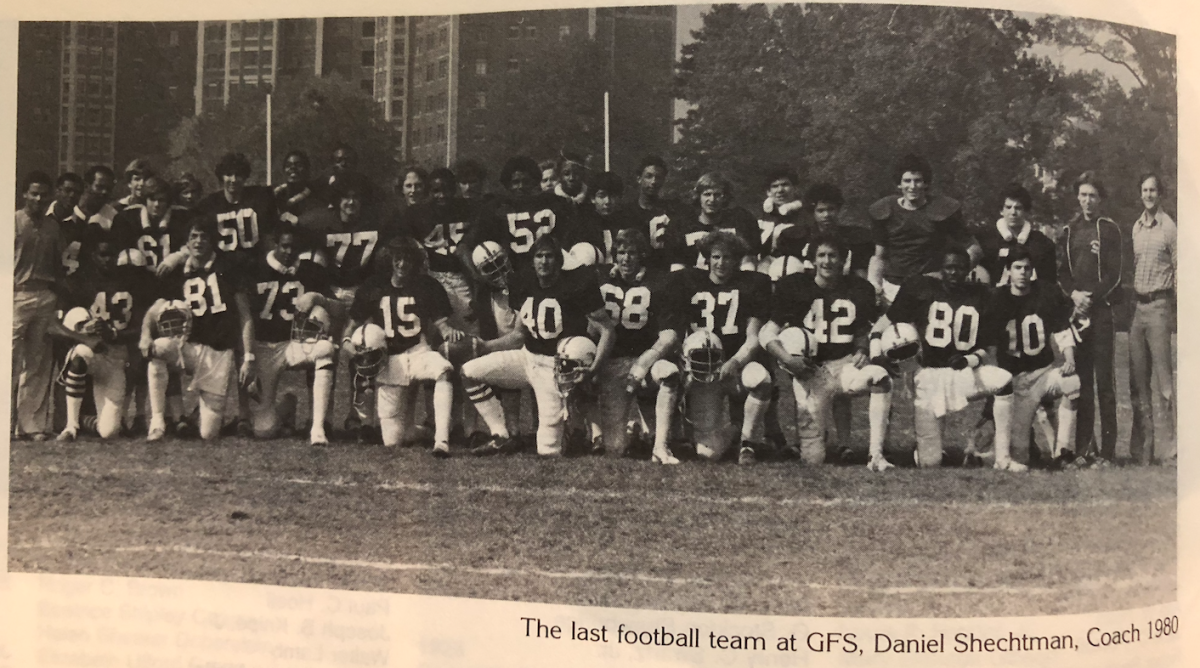 The Last Stand: The fall 1979 football team—nearly half of which was graduating seniors—captured during the program’s final season.